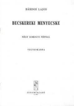Becskereki menyecske 