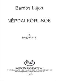 Népdalkórusok 4 