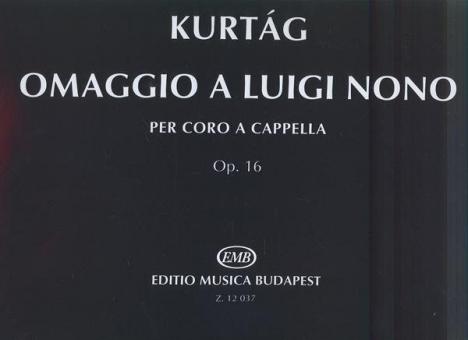 Omaggio a Luigi Nono 