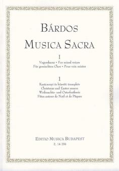Musica Sacra für gemischten Chor I/1 
