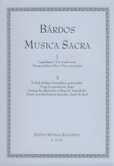 Musica Sacra For mixed voices I/3 