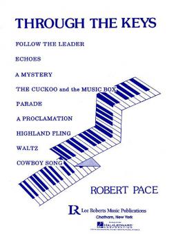 Recital Series for Piano, Blue (Book I) Through The Keys (9 Solos) 