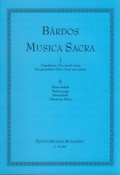 Musica Sacra For mixed voices I/5 