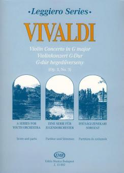 Violin concerto in G major 