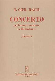 Concerto in E flat major for bassoon and orchestra 