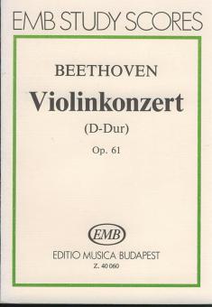 Violin Concerto in D major op. 61 