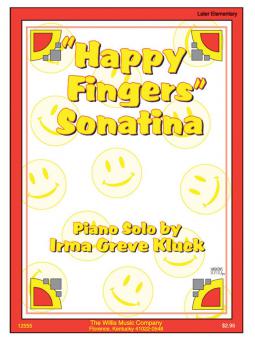 Happy Fingers Sonatina Later Elementary Piano Solo 