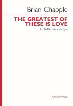 The Greatest of These is Love 