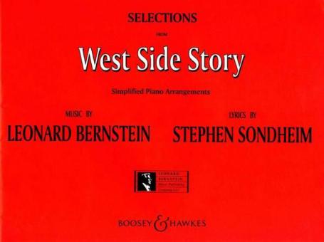 West Side Story Selections (Simplified Piano) 