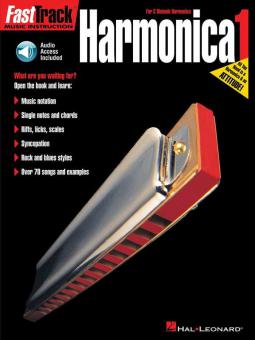 Fasttrack Harmonica Method Book 1 
