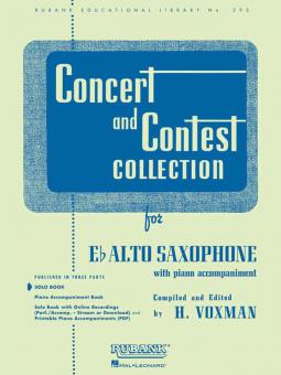 Concert and Contest Collection E Flat Alto Saxophone 