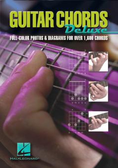 Guitar Chords Deluxe Full Color Phots & Diagrams For Over 1600 Chords 
