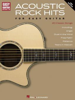 Acoustic Rock Hits For Easy Guitar 