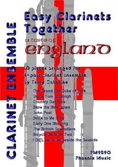 Easy Clarinets Together: A Taste Of England 
