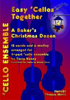 Easy Cellos Together: Baker's Christmas Dozen Download