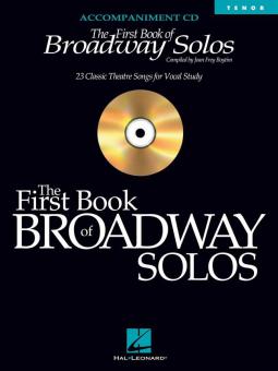 First Book of Broadway Solos Tenor 