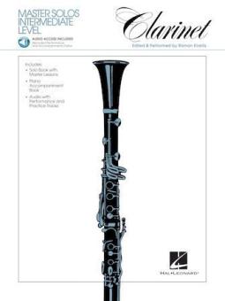 Master Solos For Clarinet And Piano 