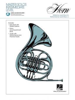 Master Solos For French Horn And Piano 