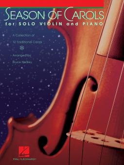 Season Of Carols (Easy Solo Violin And Piano) 
