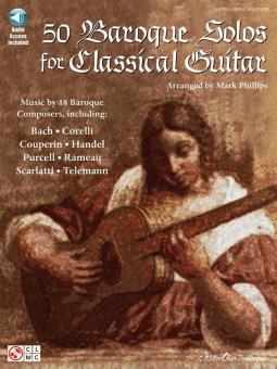 50 Baroque Solos For Classical Guitar 