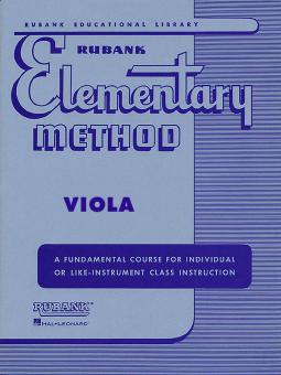 Rubank Elementary Method Viola 