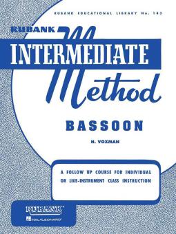 Rubank Intermediate Method Bassoon 