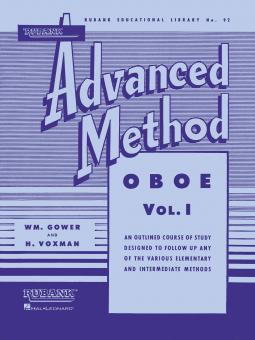 Rubank Advanced Method For Oboe Vol. 1 