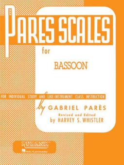Pares Scales For Bassoon 