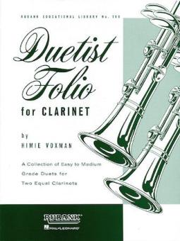 Duetist Folio For Clarinet 