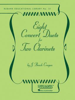 Eight Concerto Duets for Two Clarinets 