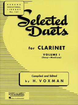 Selected Duets For Clarinet Vol. 1 