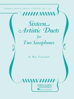 16 Artistic Duets for Saxophones 