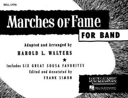 Marches Of Fame For Band 