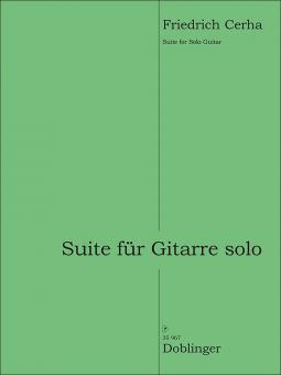 Suite für Gitarre solo 