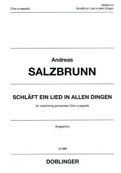 Schläft ein Lied in allen Dingen 