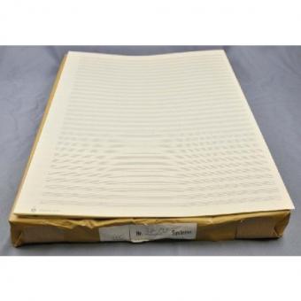 Notenpapier Großpartitur hoch (30x42) 32 Systeme 