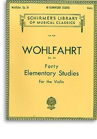 Forty Elementary Studies Op. 54 Violin 
