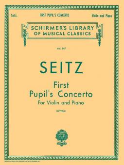 First Pupil's Concerto No. 1 In D Violin And Piano 