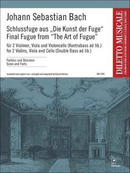 Schlussfuge aus 'Die Kunst der Fuge' 