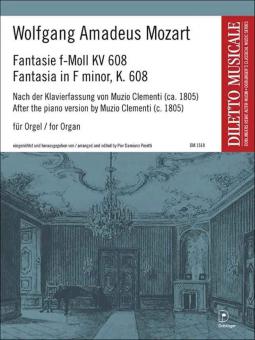 Fantasie f-Moll KV 608 