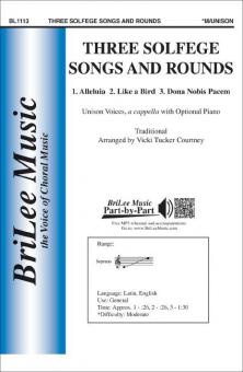 Three Solfege Songs and Rounds 