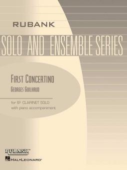 First Concertino B Flat Clarinet With Piano (Grade 4) Recital Series 