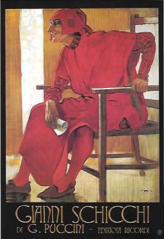 Postkarte Gianni Schicchi 