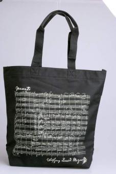 Shopper Mozart schwarz 