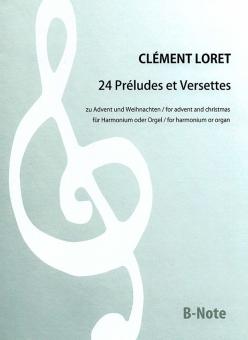 24 Préludes et Versettes zu Advent und Weihnachten 