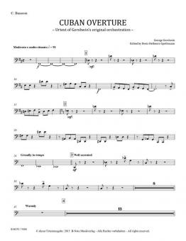Cuban Overture für Orchester 