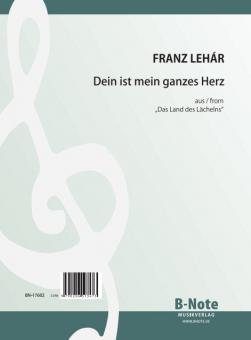 Dein ist mein ganzes Herz aus 'Das Land des Lächelns' 
