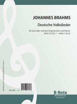 Deutsche Volkslieder WoO 33 Vol.1 