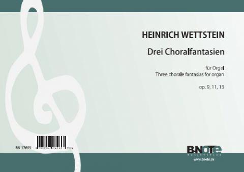 Drei Choralfantasien für Orgel 