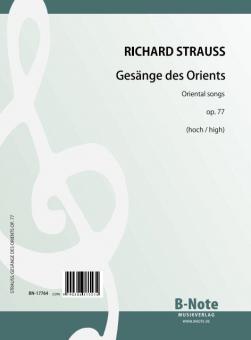 Fünf Gesänge des Orients op.77 